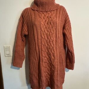 Cozy Cable Knit Turtleneck Sweater